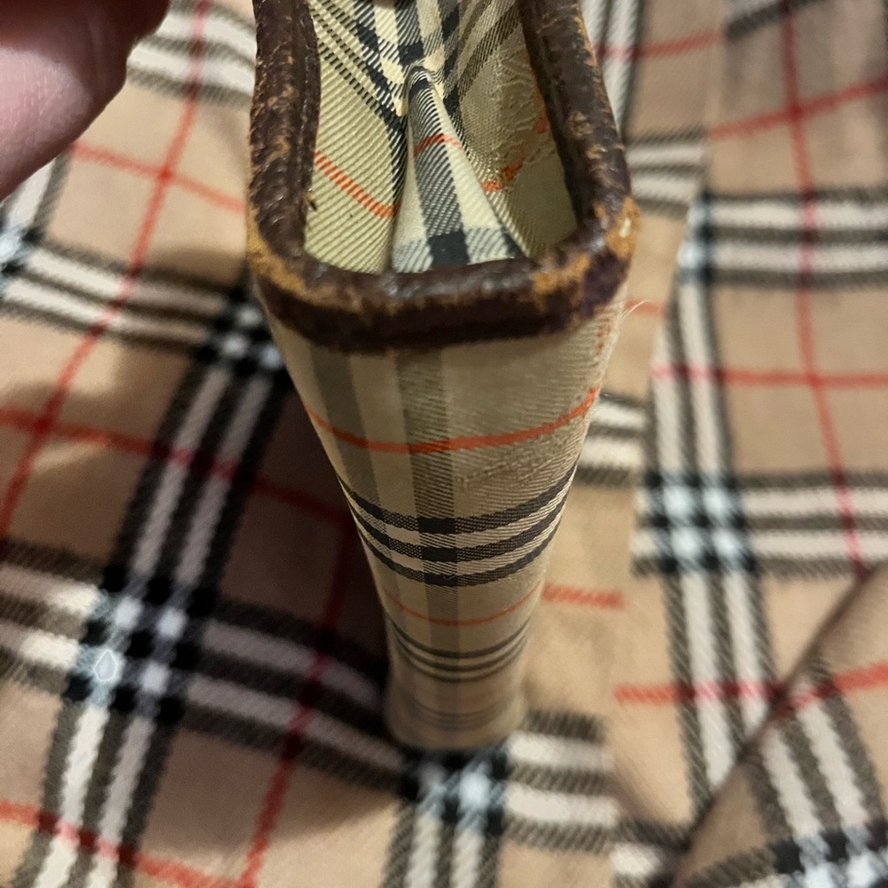 Vintage Burberry Nova chek clutch - Picture 6 of 7